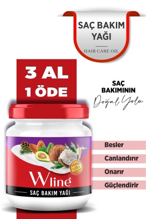 Special Hair Care Oil for Slow-Growing and Damaged Hair - Wline