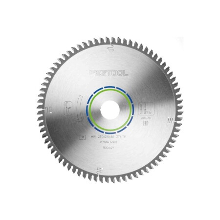 Special saw blade FESTOOL HW 230x2.5x30 TF76 - FESTOOL
