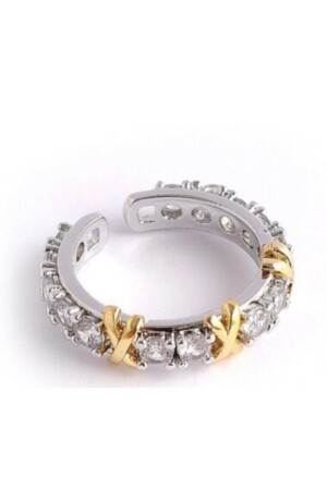 Special Series Adjustable Tiffany X Ring - Nills Store