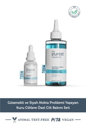 Special Skin Care Set for Dry Skin with Pores and Blackhead Problems TPS123 - The Purest Solutions