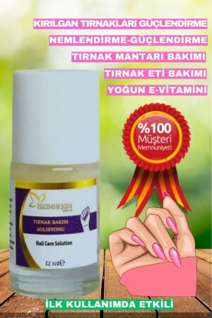 Special Vitamin E Strengthening and Moisturizing Nail Care Oil Solution 12ml - Bizimhekim