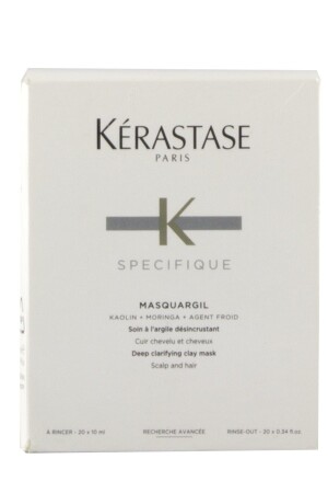 Specifique Masquargil Pre-Hair Bath Clay Mask 20 x 10 ml 3474636407538 - Kerastase