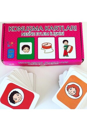 Speech Cards - Object Action Relationship (18 MONTHS) Special Education Yukakids DM3620 - Yuka Kids