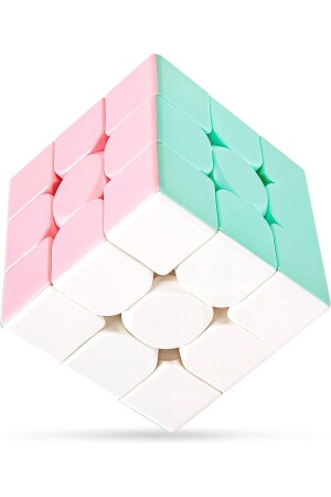 Speed ​​Cupe Rubik's Cube Intelligence Cube 3x3 Pastel Colors Speed ​​Cube-Fidget Toy Travel Intelligence Game - Toyaş