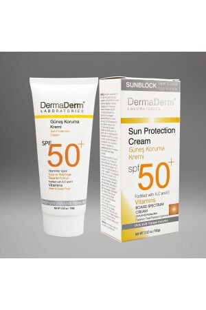 SPF 50 Sun Protection Cream 100 gr 8697400690829 - DermaDerm