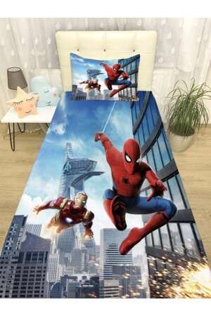 Spider 22 Patterned Bedspread and Pillow evortu1240 - Evpanya