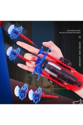 Spiderman Bileklik Vantuz Ağ Atan Ok Fırlatan Oyuncak Fırlatıcı Seti TYC00471874226 - Örümcek Adam