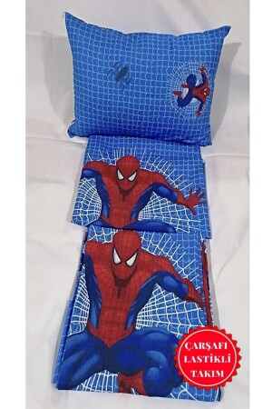 Spiderman Duvet Cover Set (Elastic Sheet 100x200) Variantlispider - Şahinhome