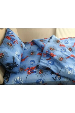 Spiderman Duvet Cover Set Elastic Sheet Spiderman Spiderman01 - Garden Home