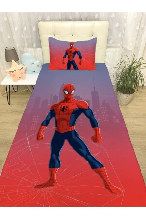 Spiderman Patterned Bedspread and Pillowcase evortu1567 - Evpanya