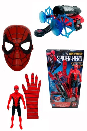 Spiderman Spiderman Arrow Throwing Web Throwing Gloves and Mask Set - Brother Toys