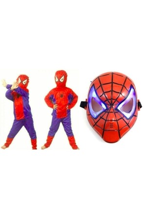 Spiderman Spiderman Costume Luminous Mask (SIZE CHART) - Retoys