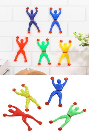 Spiderman Sticking to the Glass Toy 6 Pieces of Spiderman - Ax Axentia