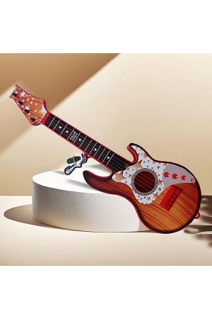 Spielzeuggitarre, E-Gitarre, Gitarre für Schulaufführungen, 15 x 50 cm, 2 Stück - Satış Diyarı