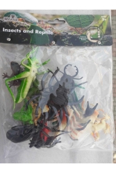 Spielzeugtasche Tier-Insekten-Serie, Insekt, Frosch, Heuschrecke, Ameise, Skorpion, Fliege, y058 84653211468 - BFY TOYS