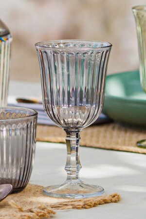 Splendid Set of 4 Water Glasses Smoked 240 Cc 301. 02. SPL1121604RKL - Rakle