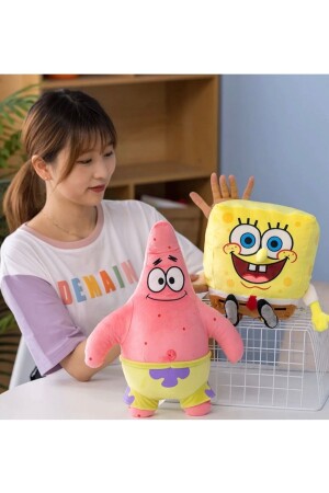Spongebob squarepants and patrick double set plush spongebob - Bc