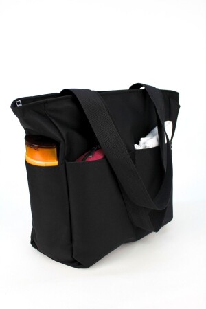 Sport Black Large Handle Bag. - Emoş Çanta