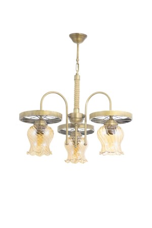 Sport Modern Rustikal Retro Triple Model Wheel Pendelleuchte Kronleuchter TEKER13TKR - Lambadar