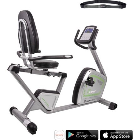 SPORTline inCondi R60i yatay bisiklet (150 kg'a kadar, volan 9 kg) - inSPORTline