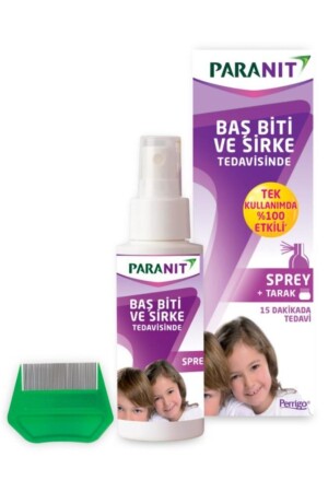 Spray for Head Lice and Nits Treatment 100ml - comb as a gift - Paranit