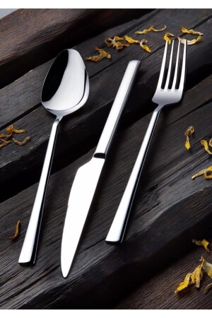Spring 72 Piece Spoon Fork Knife Set for 12 Persons tb72 - TERCAN