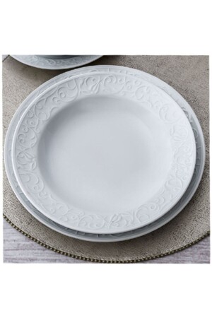 Spring Branch 6 Pieces 22cm Deep Plate bhd22ck00 - Güral Porselen