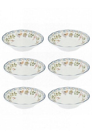 Spring Rita Persian Tea Plate 11 cm 6pcs 03CBT - Bonna Porselen