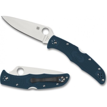 Spyderco C10FPK390 Endura 4 katlanır bıçak, mavi - Spyderco, Inc.