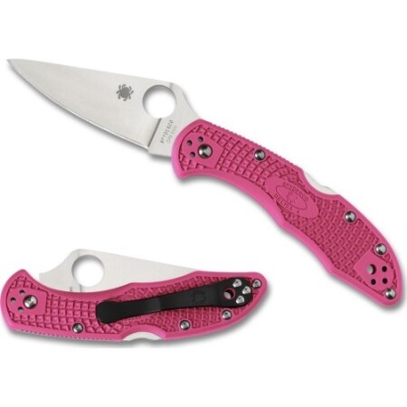 Spyderco C11FPPNS30V Delica katlanır bıçak, Pembe Topuklu Ayakkabılar - Spyderco, Inc.