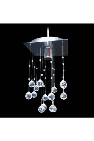 Square Crystal Single Chandelier 970 - D-light