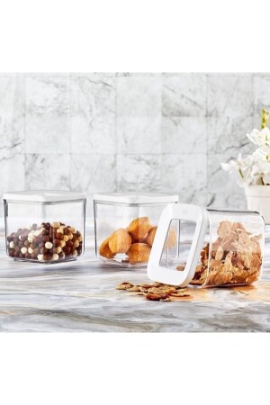 Square Storage Container 3x700 ml 8681371001869 - Vip Ahmet