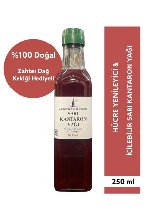 St. John's Wort Oil 250 Ml Glass Bottle - Organik Sepet Pazarı