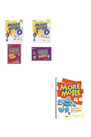 Staff Elt More And More 4. Class English Practice+work+craft Book+readers+speakys Notebook 2022 kuruy4setiso - More & More