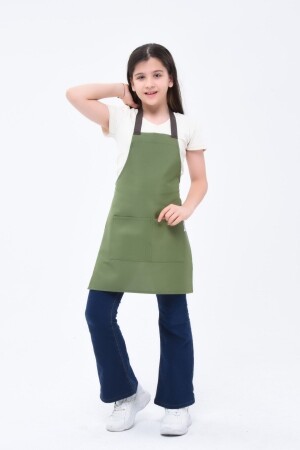 Stain-Proof Children's Apron - Kitchen Painting Hobby School Activity Children's Apron Unisex cocb - Monki Haus