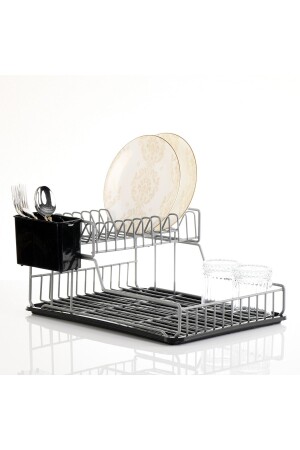 Stainless 2 Tier Dish Rack - Hagen