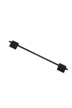 Stainless Black Long Towel Holder 40cm Yale BAHAVUZUNSYH - Zethome
