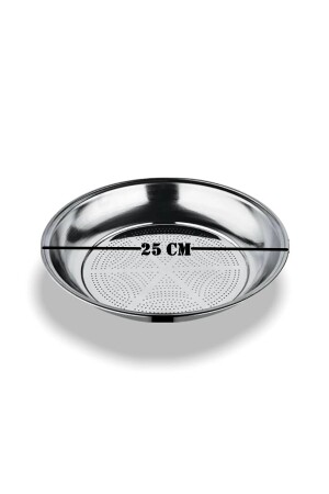 stainless chrome strainer - colander - strainer 25 cm - Yıldız Çelik