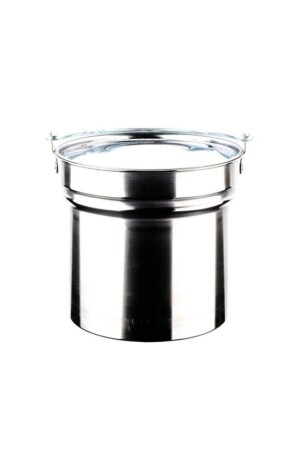 Stainless Chrome Yogurt Bucket (6kg) 0021 - ÜZÜM ÇELİK