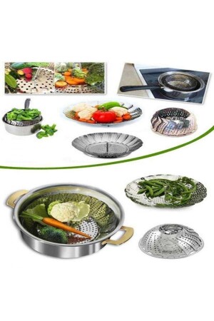 Stainless Steamed Vegetables Boiled Basket Mtf. 02814. 00 - Genel Markalar