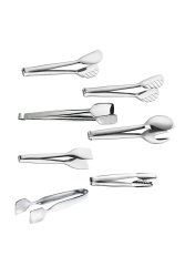 Stainless Steel 7-Piece Tongs Set KARMA03294 - Nehir