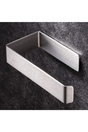 Stainless Steel Adhesive Toilet Roll Holder (SAME MATTER OF MODEL STUTTGART RACK HOLDER) TKST01 - DELTAHOME
