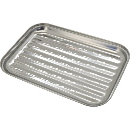 Stainless steel baking dish Cattara, 34x24cm - Cattara