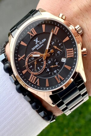 Stainless Steel Band Men's Wristwatch +3 ATM Water Resistant 2 Years Warranty DKBSRN9698576 - Daniel Klein