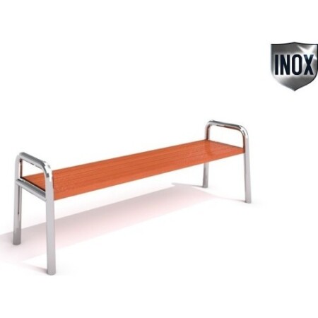 Stainless steel bench Inter-Play 03 - Inter-Play