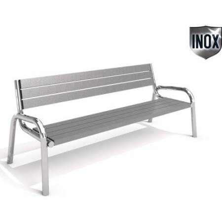 Stainless steel bench Inter-Play 14 - Inter-Play