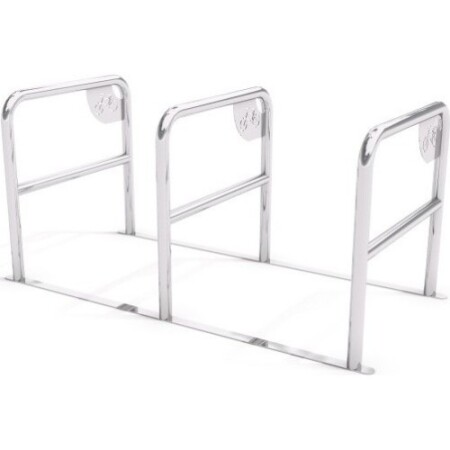 Stainless steel bike rack Inter-Play 05 - Inter-Play