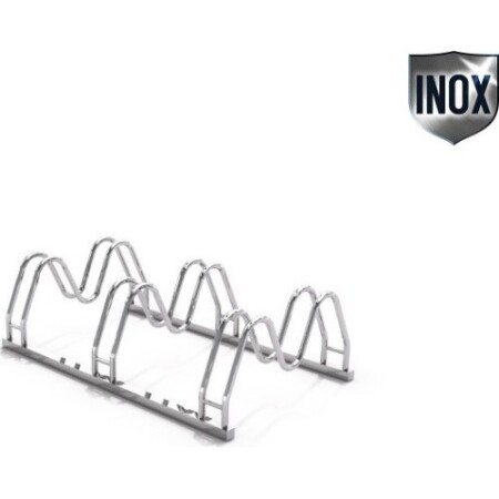 Stainless steel bike rack Inter-Play 16 - Inter-Play