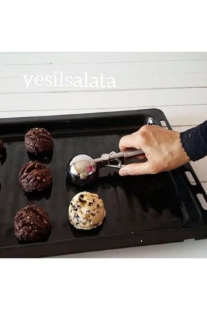 Stainless Steel Cookie Halva Ice Cream Serving Spoon 0000034 - Yakut