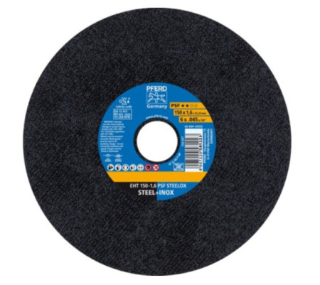 Stainless steel cutting disc PFERD EHT 150x1.6mm A46 P PSF-INOX - Pferd